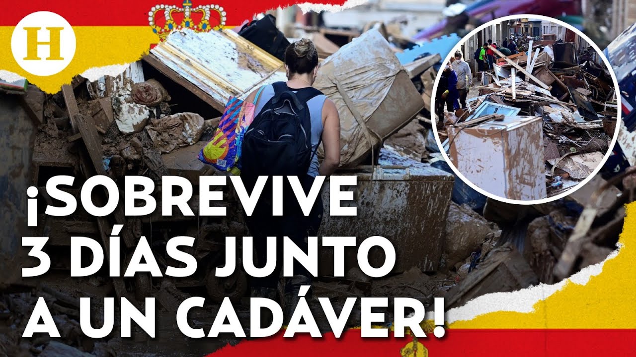 ¡Entre la vida y la muerte! Rescatan a mujer de 87 años que sobrevivió a la DANA en España