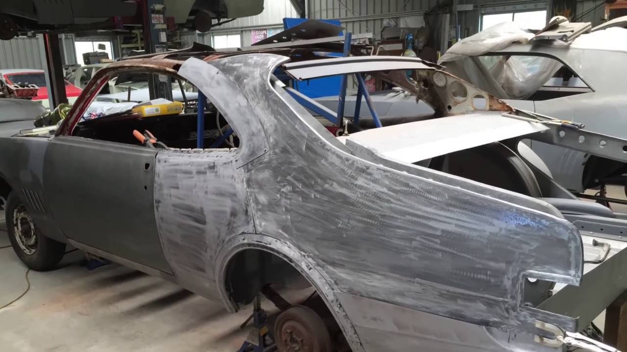 Mint Monaro slideshow, the resurrection of a very rusty HK Monaro