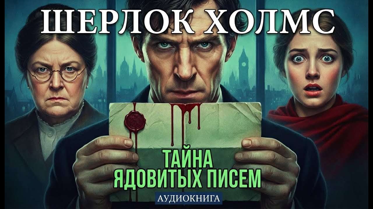 ШЕРЛОК ХОЛМС : ТАЙНА ЯДОВИТЫХ ПИСЕМ | Аудиокнига | Новый детектив