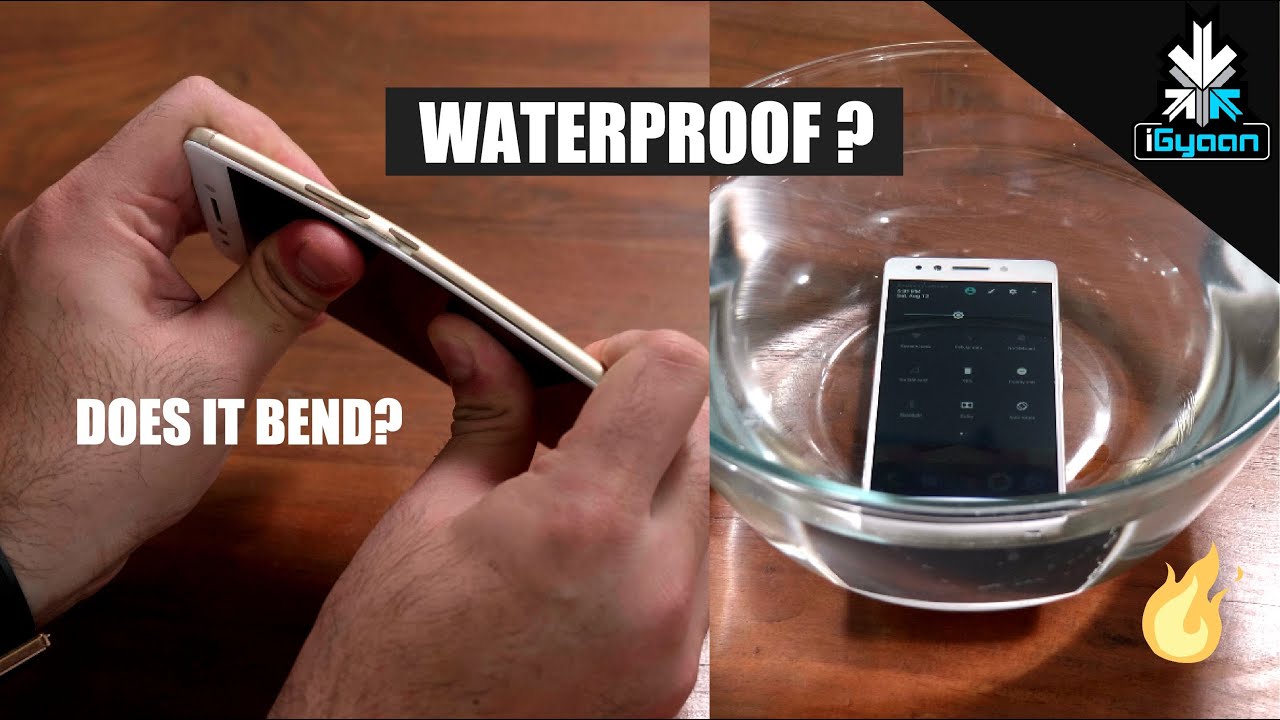 Lenovo K8 Note , Does it Bend ? Is it WaterProof ?