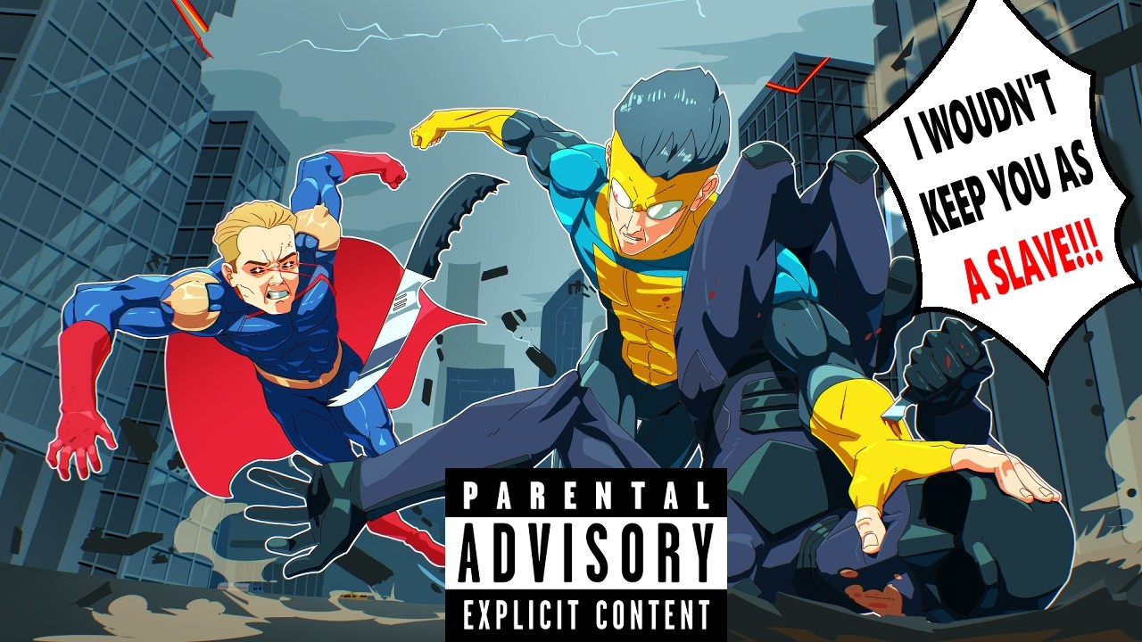 INVINCIBLE VS THE BOYS IS EMBARRASSING!! (Animated crossover)