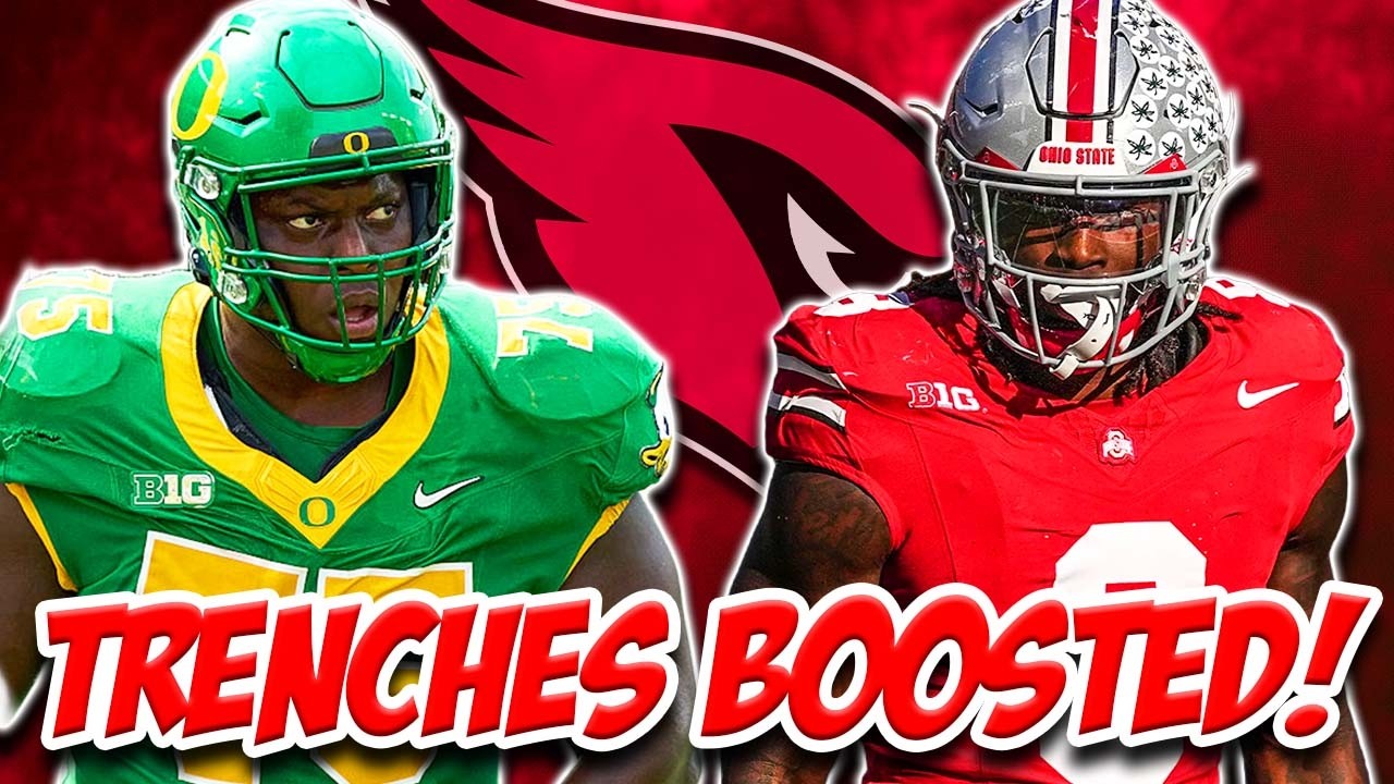 Окопы значительно улучшены в пробном драфте &laquo;Аризона Кардиналс&raquo; 2026 года от Донни Друина! 😱🔥