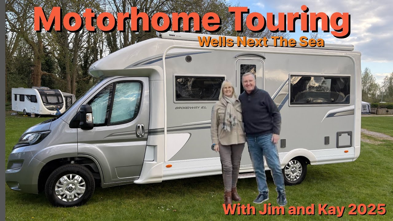 Jim and Kay Wells next the sea 26 May 2025