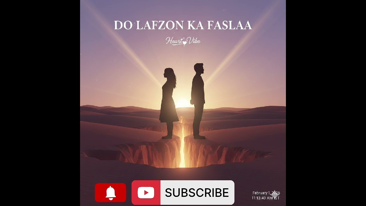 Do Lafzon Ka Faslaa.Heart’ Vibe | New Hindi Sad Song 2026