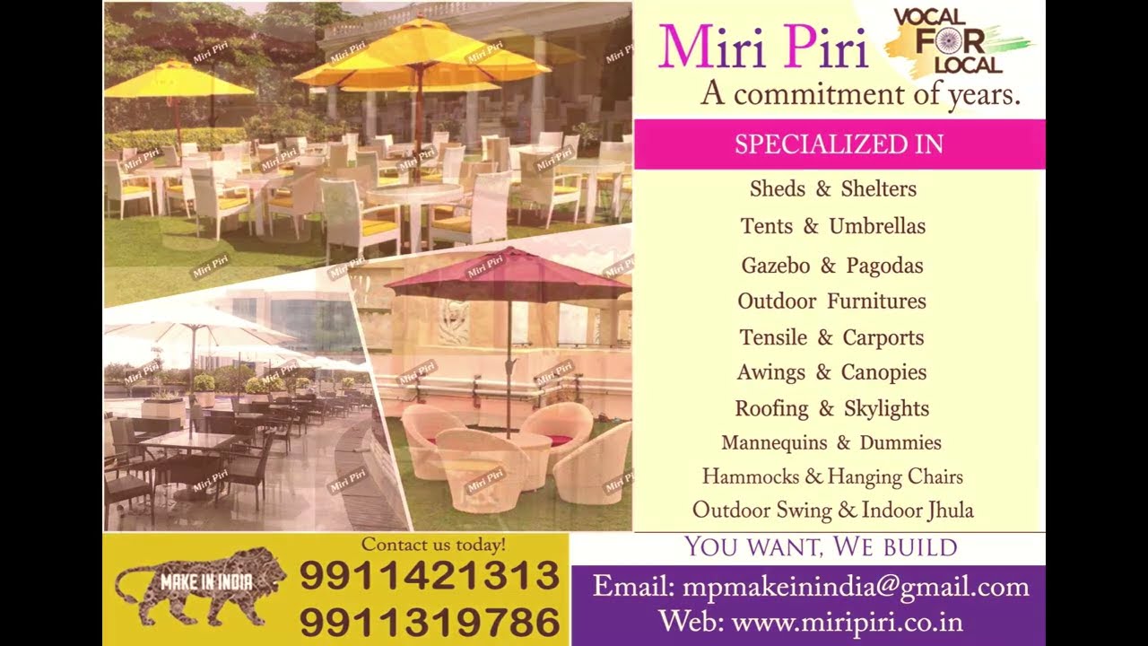 Outdoor Umbrella for Restaurants, Outdoor Umbrella Hotels, Outdoor Umbrella Cafeterias & Resorts