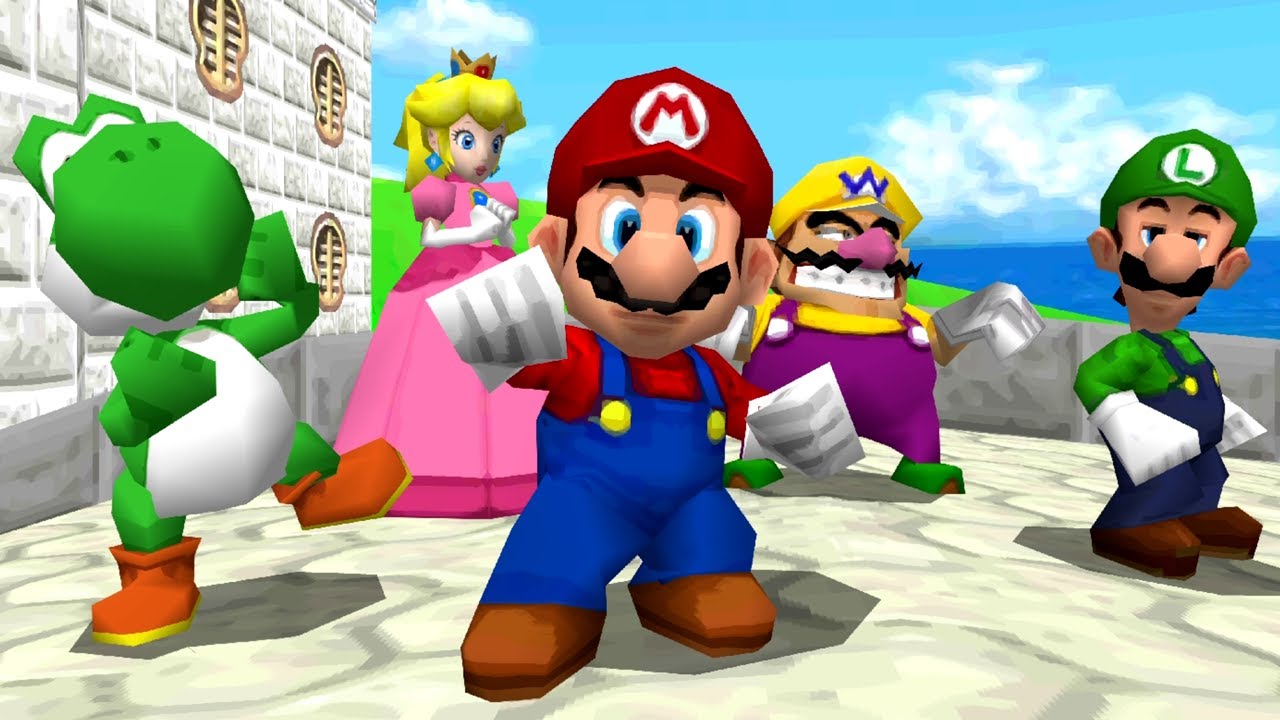 Super Mario 64 DS - Final Boss + Ending