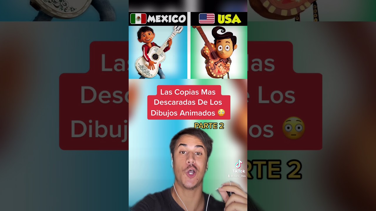 Las Copias M&aacute;s Descaradas De Los Dibujos Animados Parte 2 #shorts