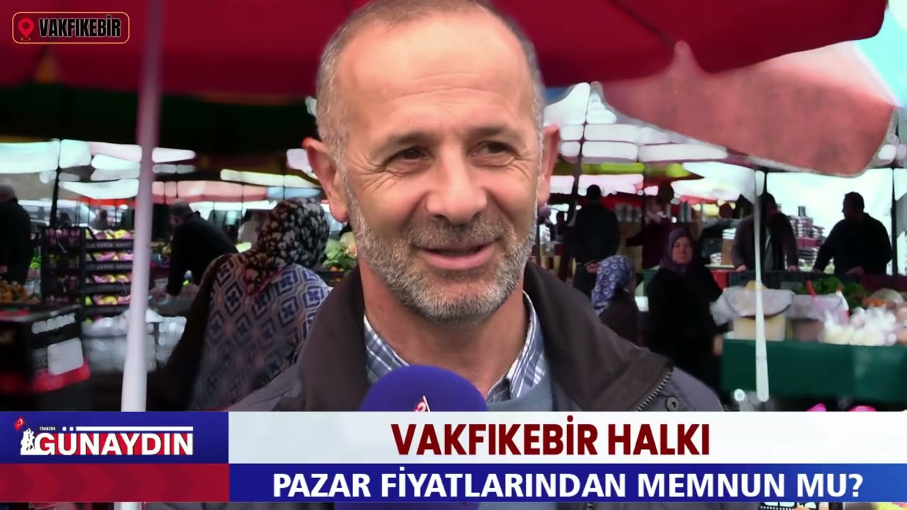 Vakfıkebir Halkı Pazar Fiyatlarından Memnun mu?