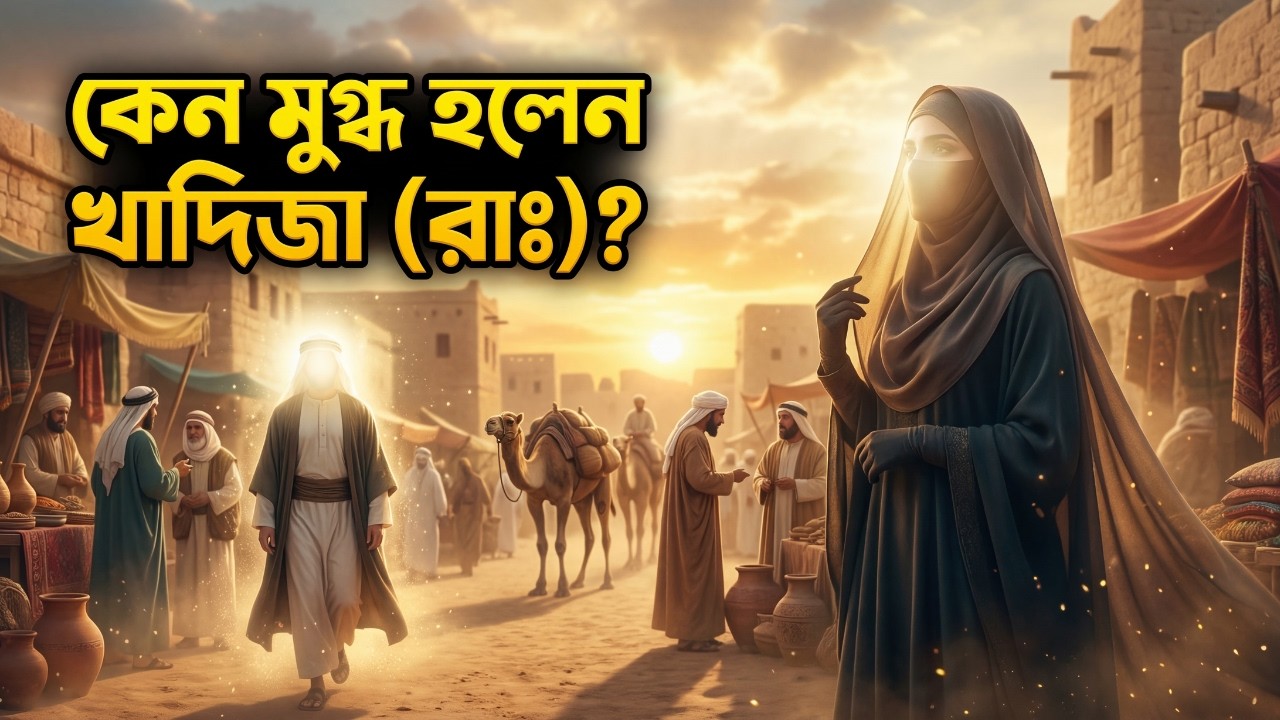 খাদিজা রাঃ কেন মুগ্ধ হলেন আল আমিন মুহাম্মদ সাঃ এ? | এক পবিত্র ভালোবাসার শুরু
