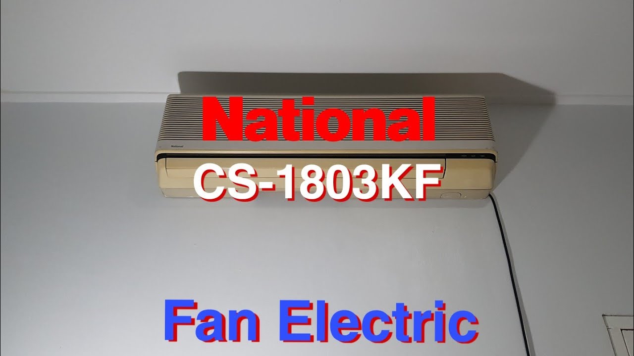 KIPAS Angin model AC NATIONAL Fan Electric serial CS-1803KF 2Pk
