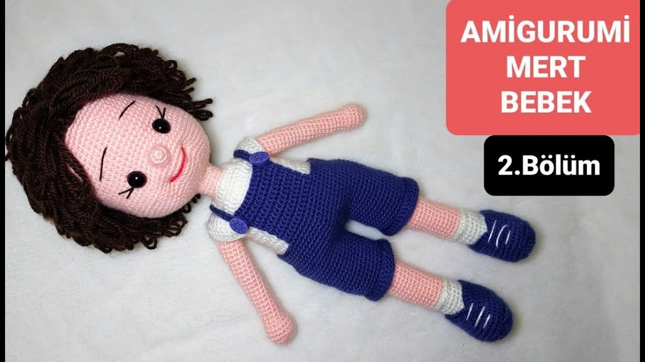 Amigurumi Mert Bebek G&ouml;vde Yapılışı - 2. B&ouml;l&uuml;m (English subtitle)