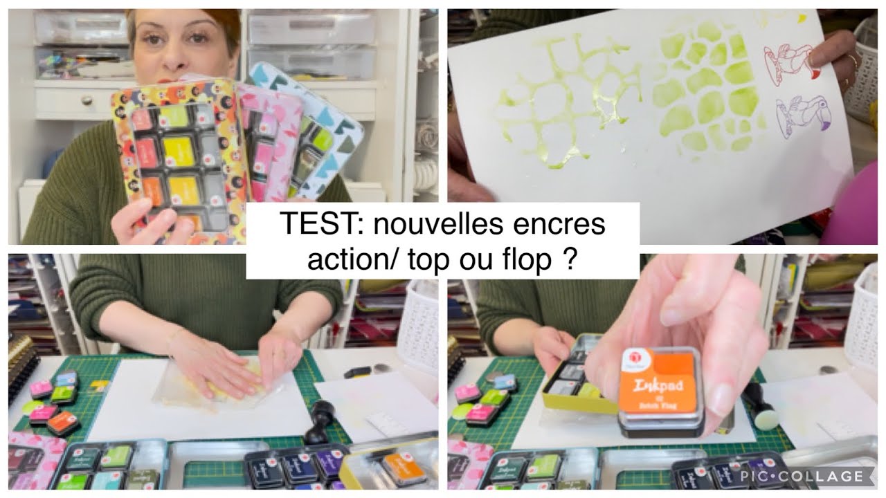 TEST : les nouvelles encres action (boites m&eacute;talliques) 🌸 TOP ou FLOP ?