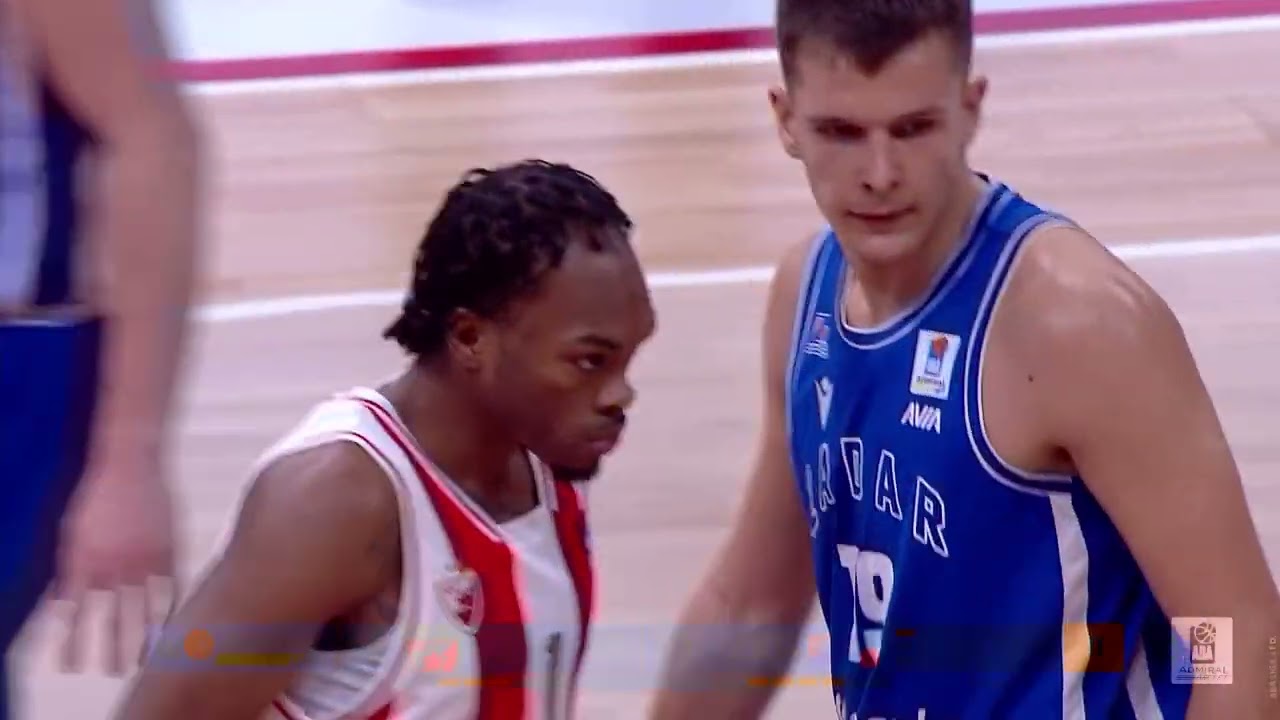 AdmiralBet ABA League 2023/24, Round 20 match: Crvena zvezda Meridianbet - Zadar (11.2.2024)