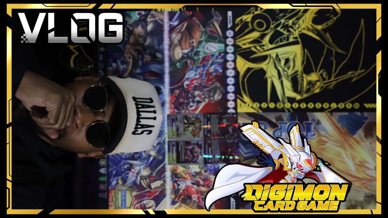 Digimon TCG NA Championship Finals Vlog - 5th Place Yellow/Purple Hybrid Deck Profile -[2.0+LM]