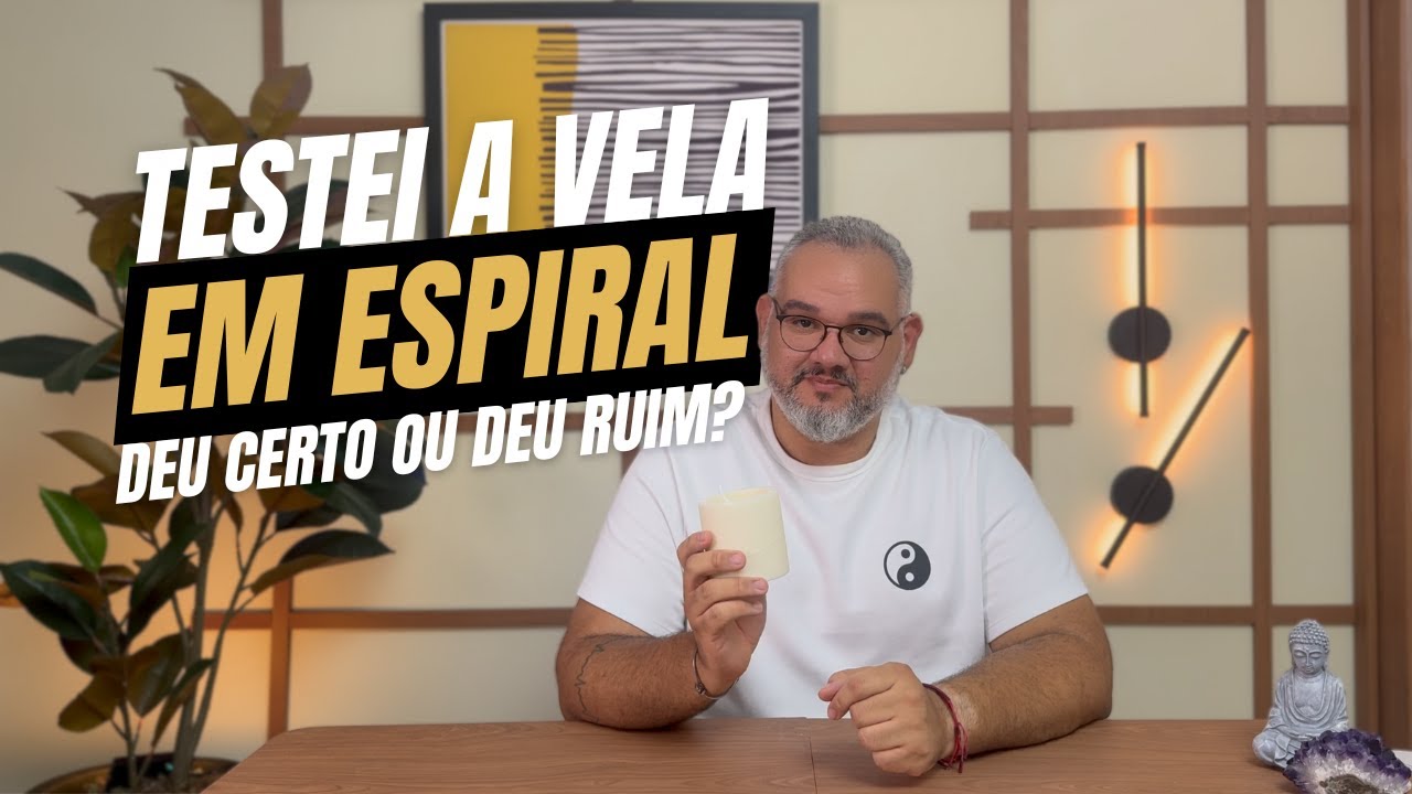 Testando o Tutorial da Vela Espiral: Funciona Mesmo? Veja o Passo a Passo!