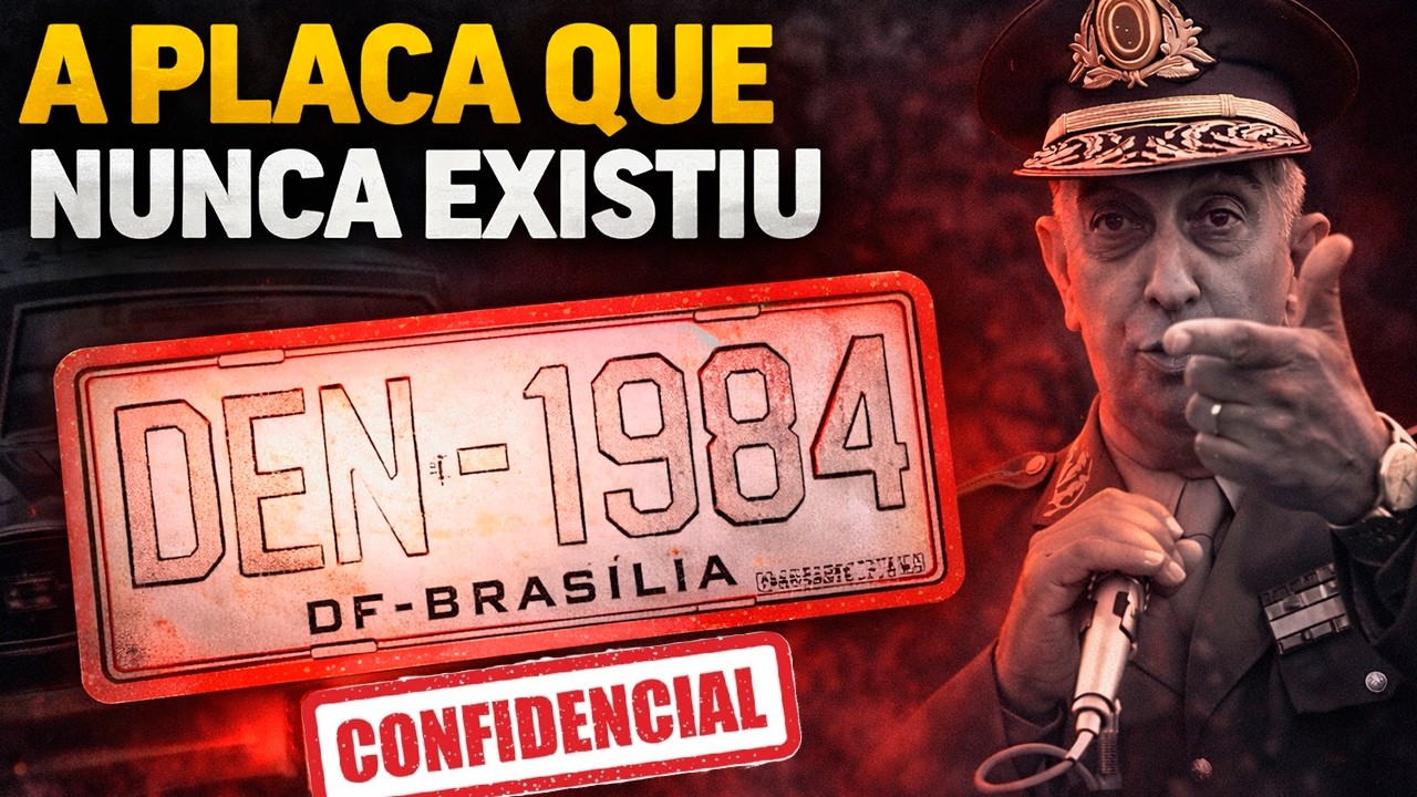 A PLACA BRASILEIRA FEITA PELOS MILITARES E QUE NÃO EXISTIU! DETALHES SECRETOS! 