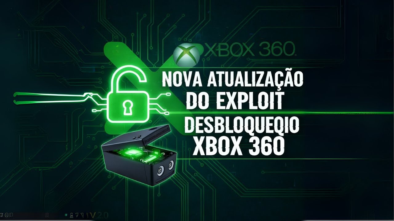 NOVO Exploit USB: Xbox 360 desbloqueado em 10s (funciona em TODOS)