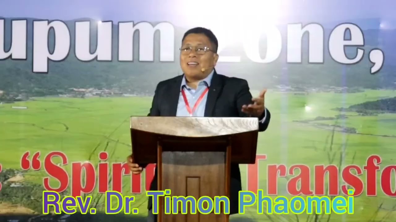 Rev. Dr. Timon Phaomei. Message.