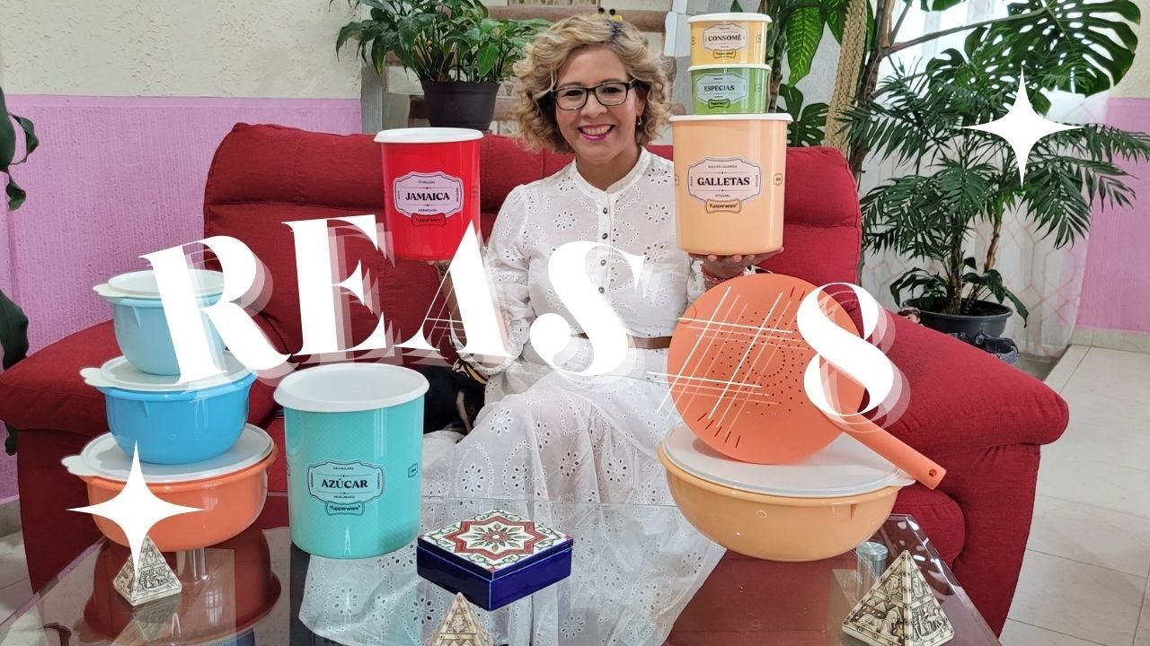 REAS Tupper Tips #8 2025 🍬🧁 | TUPPERWARE