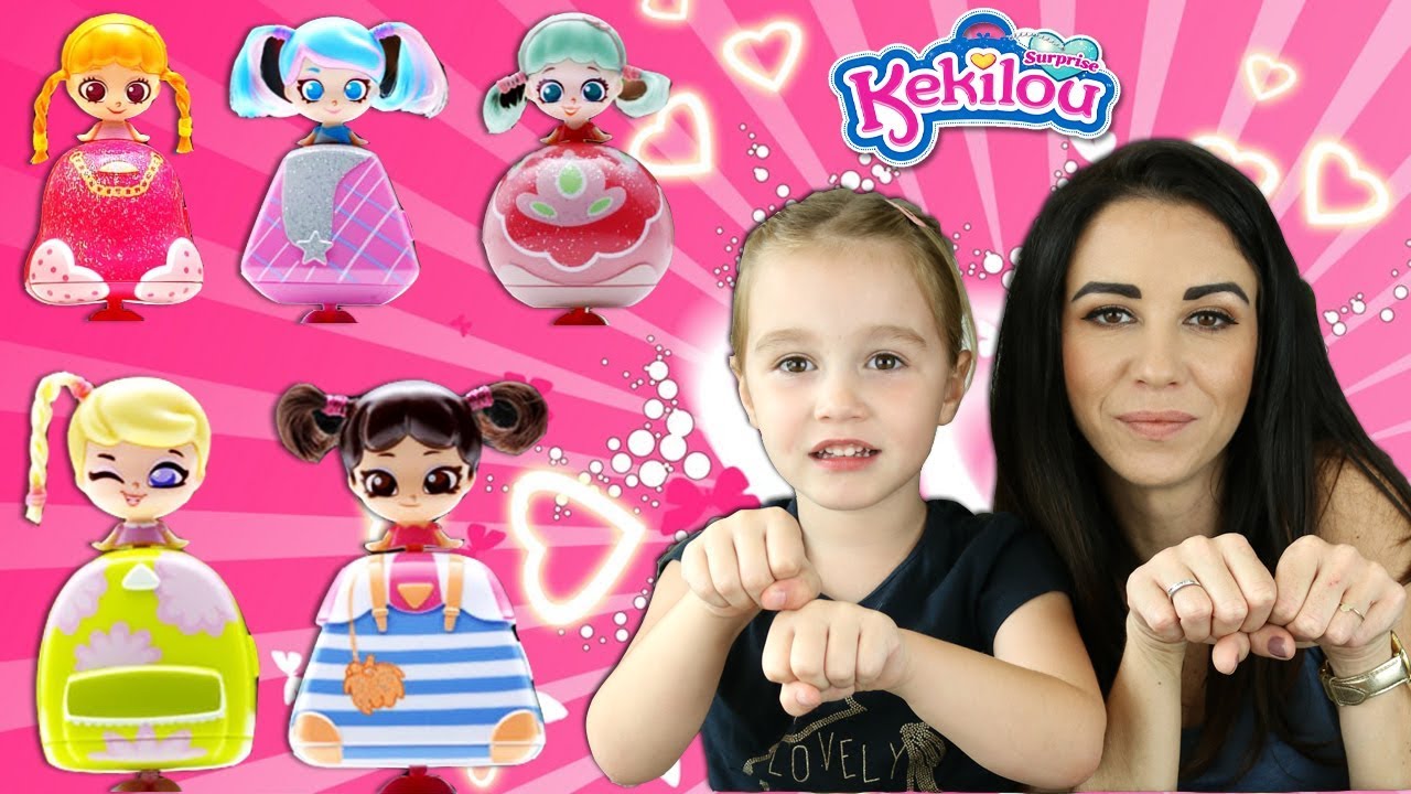 Des sacs de fille contenant du maquillage se transforment en poupées ! Nouveauté 2018 : Kekilou