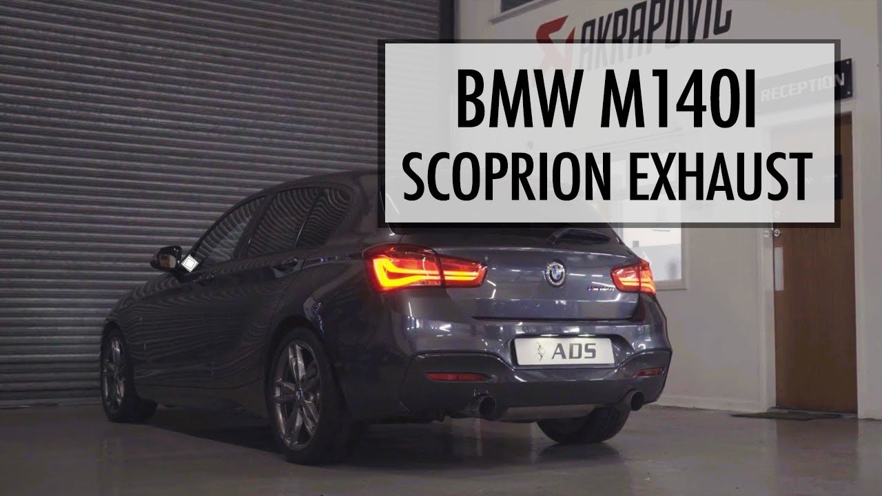 BMW M140i - Scorpion exhaust
