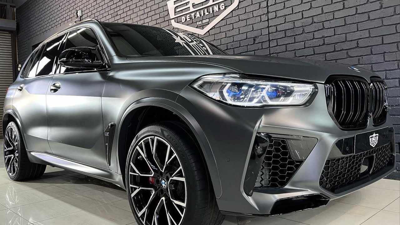 BMW X5 M Gloss to Matt PPF