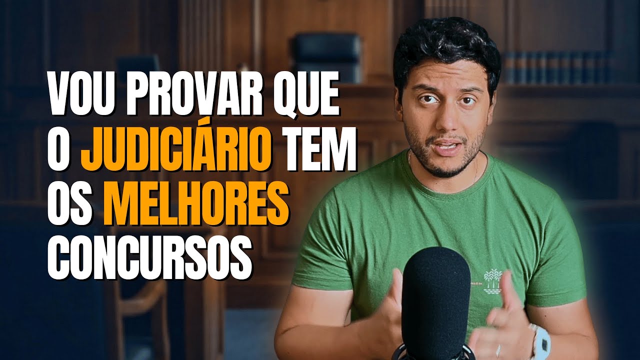 POR QUE OS CONCURSOS DE TRIBUNAIS SÃO OS MELHORES?