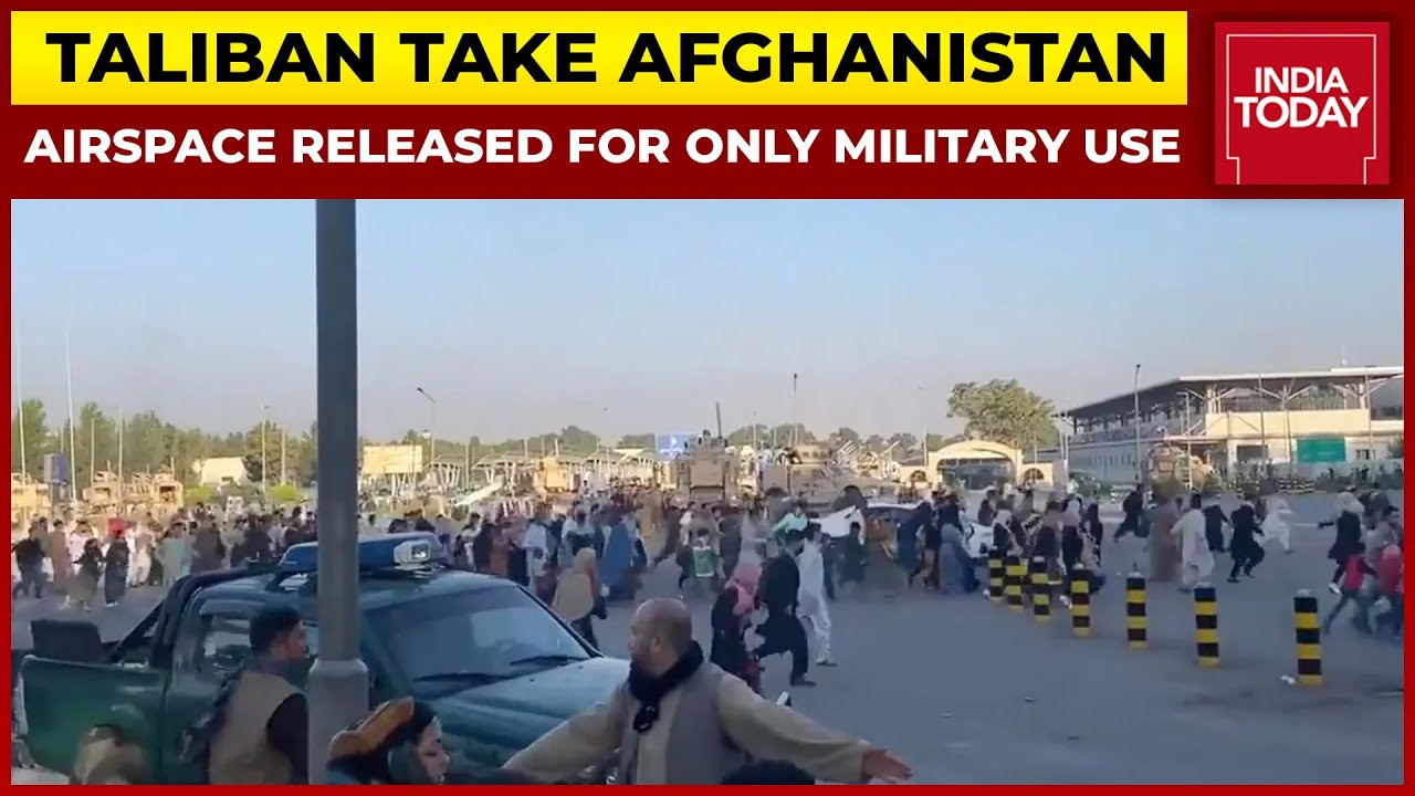 Afghanistan Crisis: Airspace Over Kabul Airport Releases Only For Military Use, Civilian Side Shuts