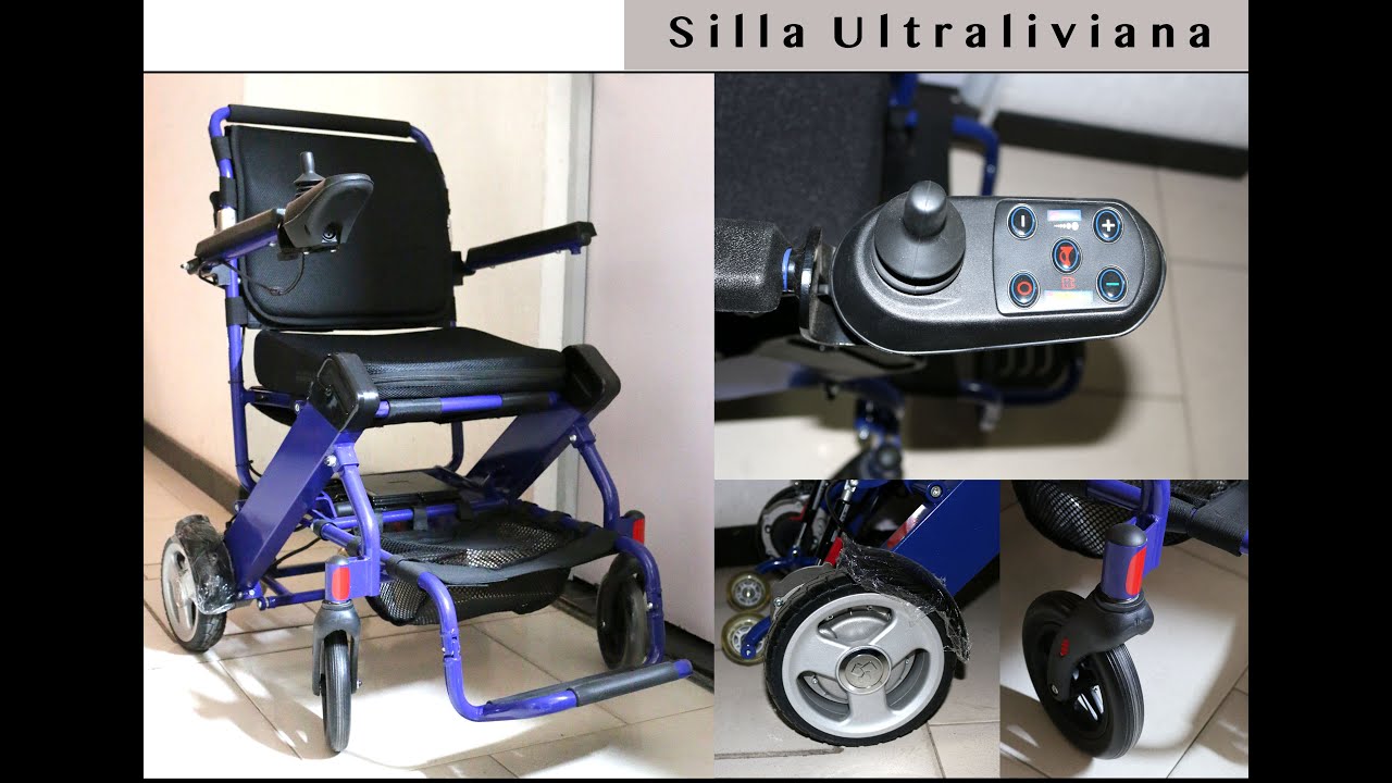 SILLA DE RUEDAS ULTRALIVIANA ELECTRICA