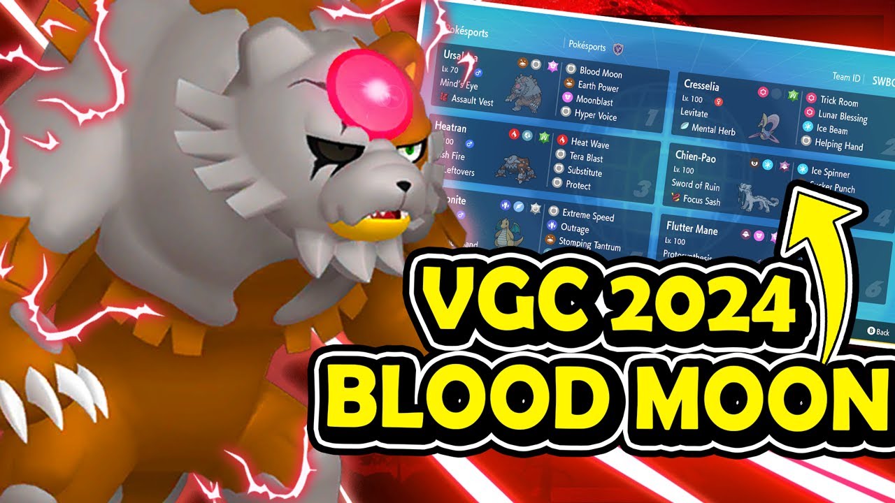 BLOOD MOON URSALUNA is a SPECIAL THREAT in VGC 2024 Regulation E
