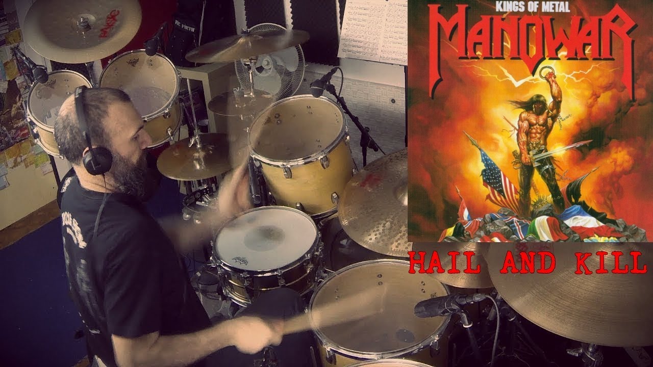 Manowar - Hail and Kill - Scott Columbus Drum Cover by Edo Sala