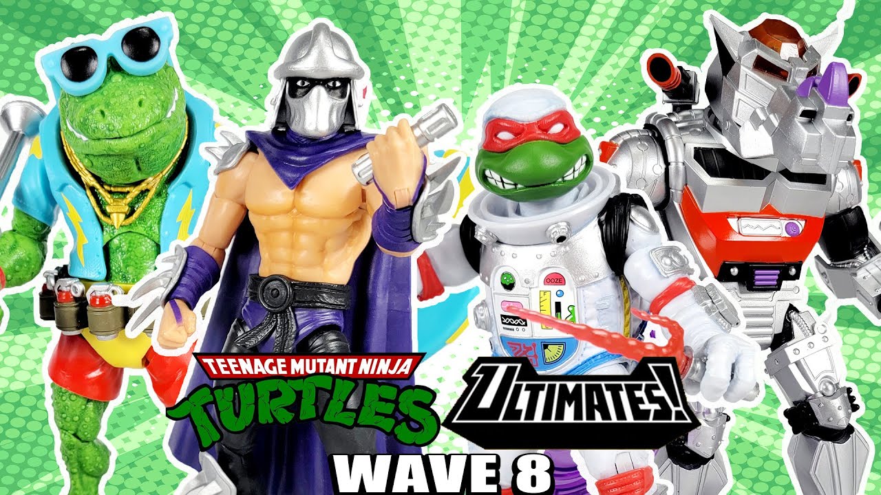 Являются ли SUPER 7 TMNT Ultimates Wave 8 УЛУЧШЕНИЕМ!?