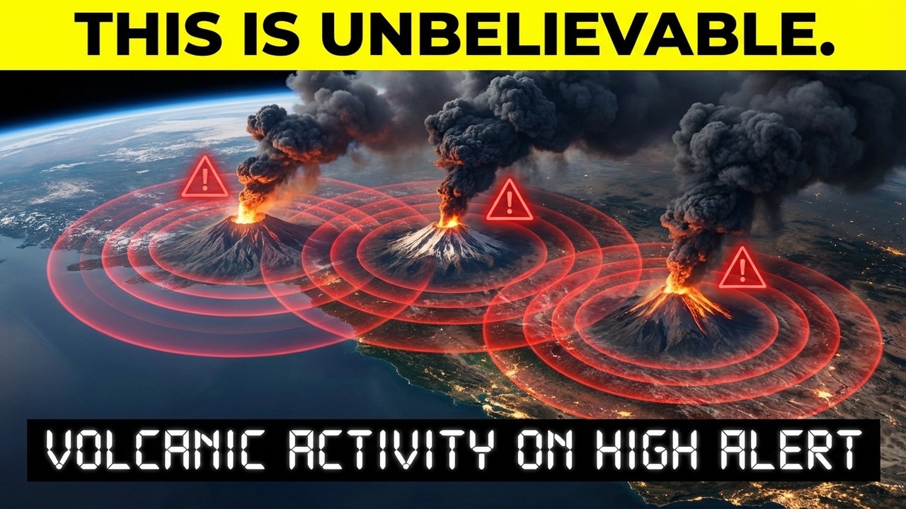 Scientists Issue RED ALERT After Mysterious Seismic Activity Hits Major West Coast Volcanoes