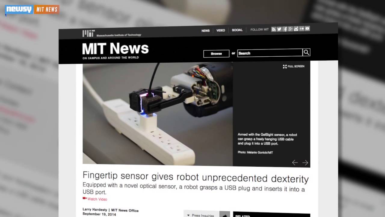 What This MIT Sensor Could Mean For The Future Of Robotics