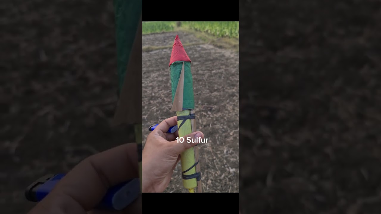 Philippines Rocket - Kwitis to Kwiton (Potassium Nitrate)
