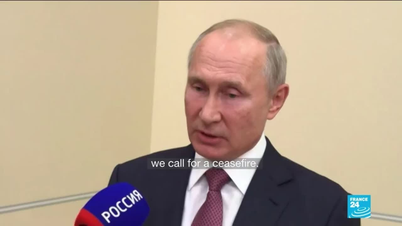 Half of Karabakh population displaced as Putin says 'tragedy' must end
