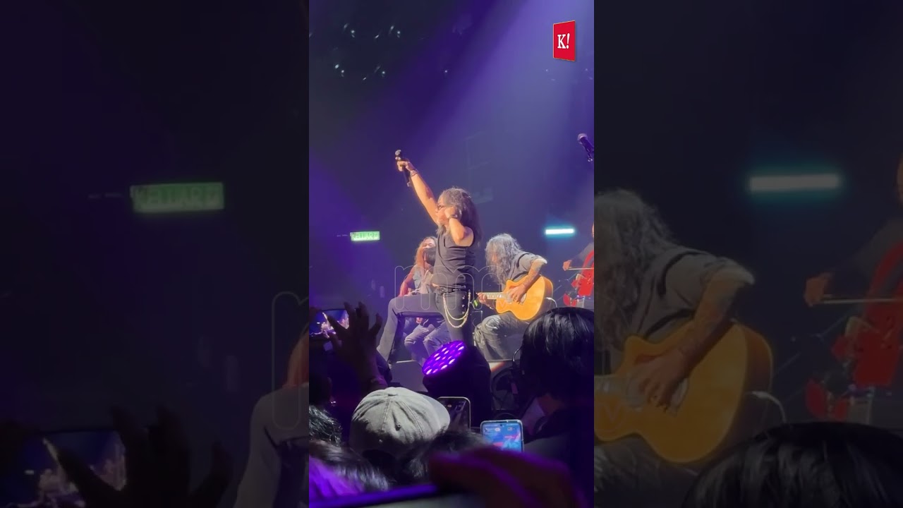 Mus mengalunkan lagu &lsquo;Taman Rashidah Utama&rsquo; di Konsert Pentas Peluru Cokelat BARBARiK