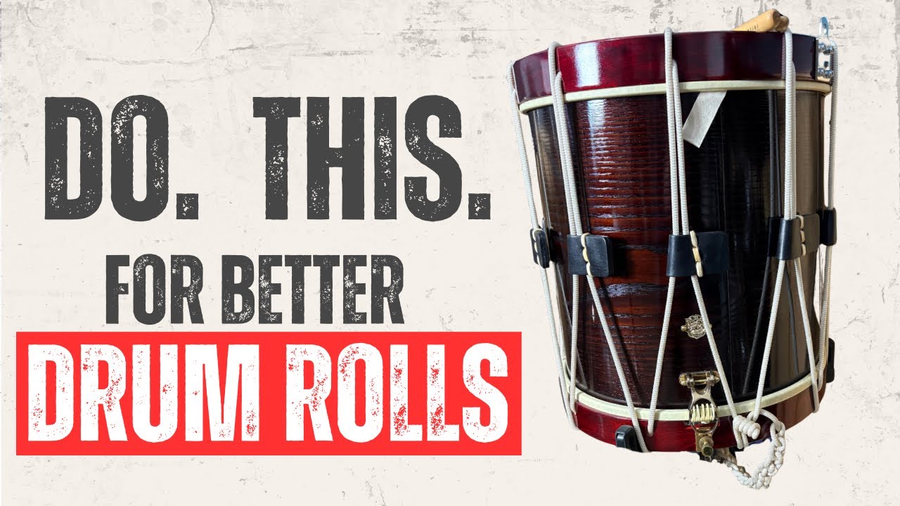 How To Develop Better Snare Drum Rolls: Rudimental Exercises 