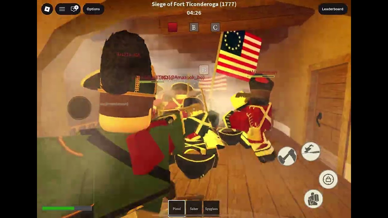 The Siege invasion of fort Ticonderoga 