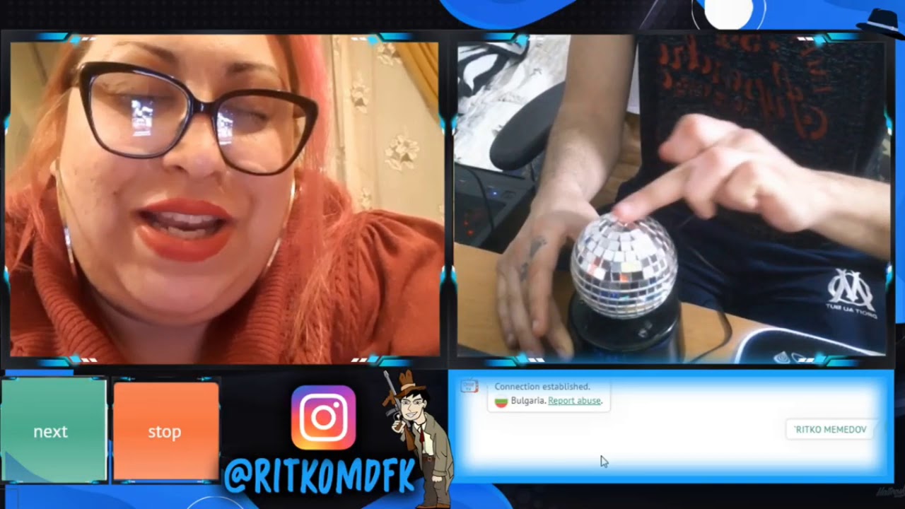 RITKO MDFK I GLEDA NA BUGARKA #2 **POCNAJA DA IGRAT** (OMEGLE) (OME.TV)