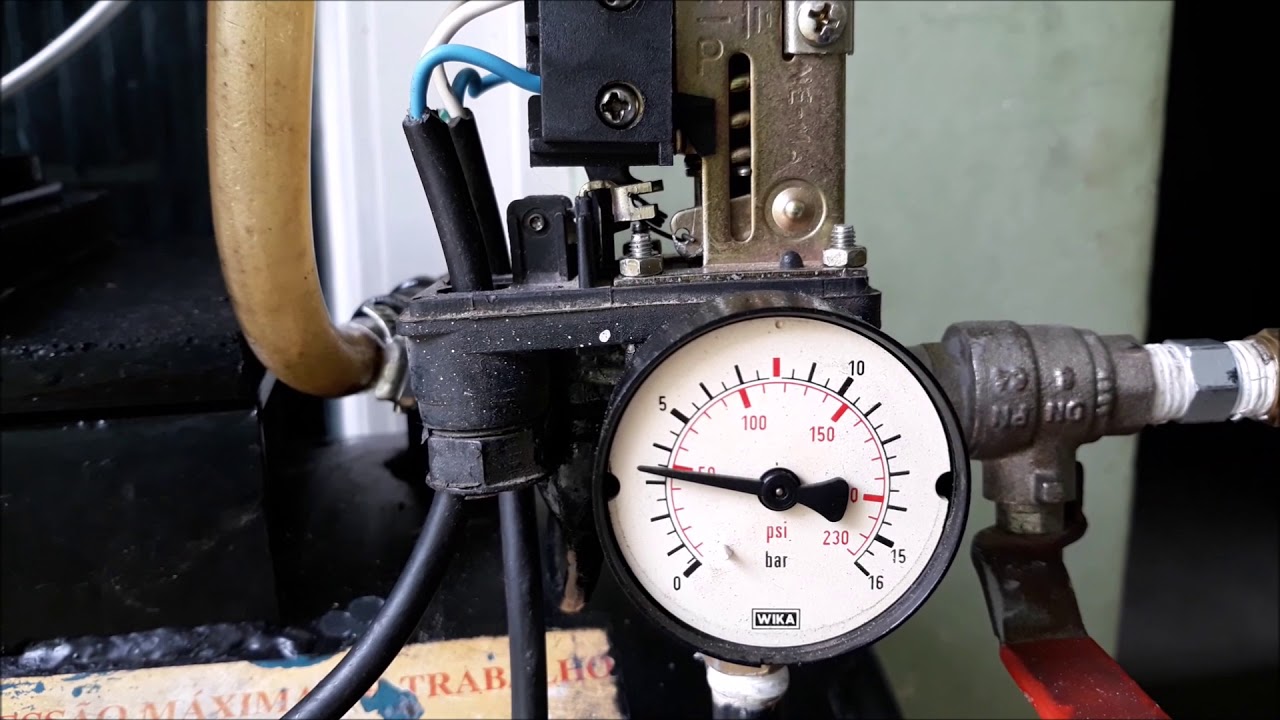 teste de compressor caseiro com dois motores de geladeira