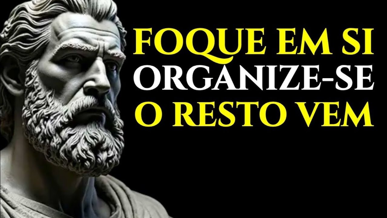 NÃO CORRA ATRÁS: ORGANIZE-SE, O RESTO VEM A VOCÊ | ESTOICISMO 🏛️