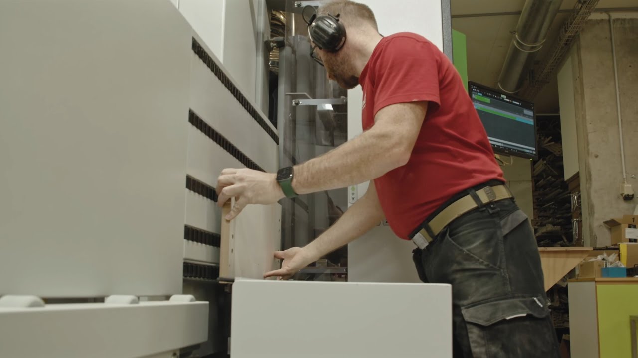Durchgängig produzieren in kleinen Schreinereien