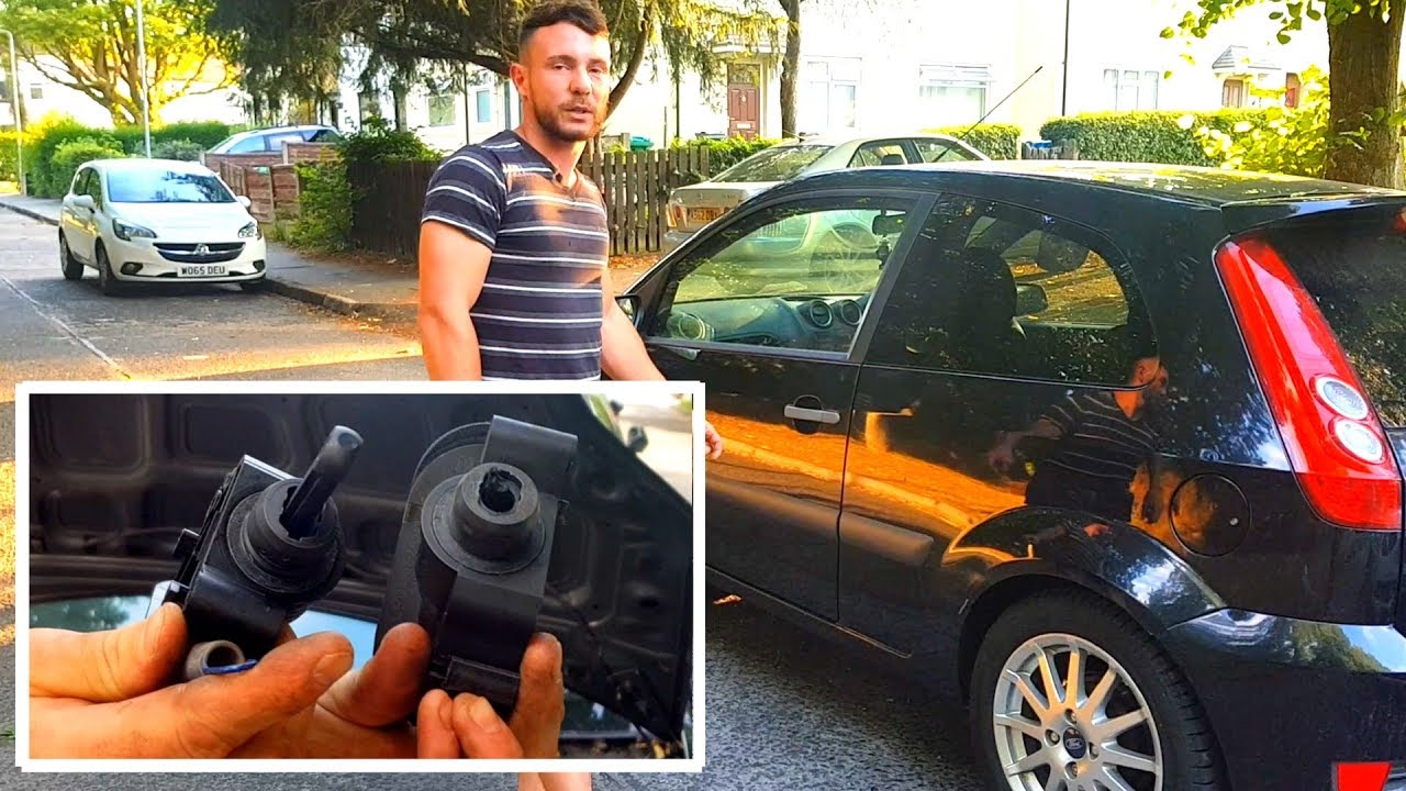 Ford Fiesta How To Remove And Replace Clutch Master Cylinder/ Broken Plastic