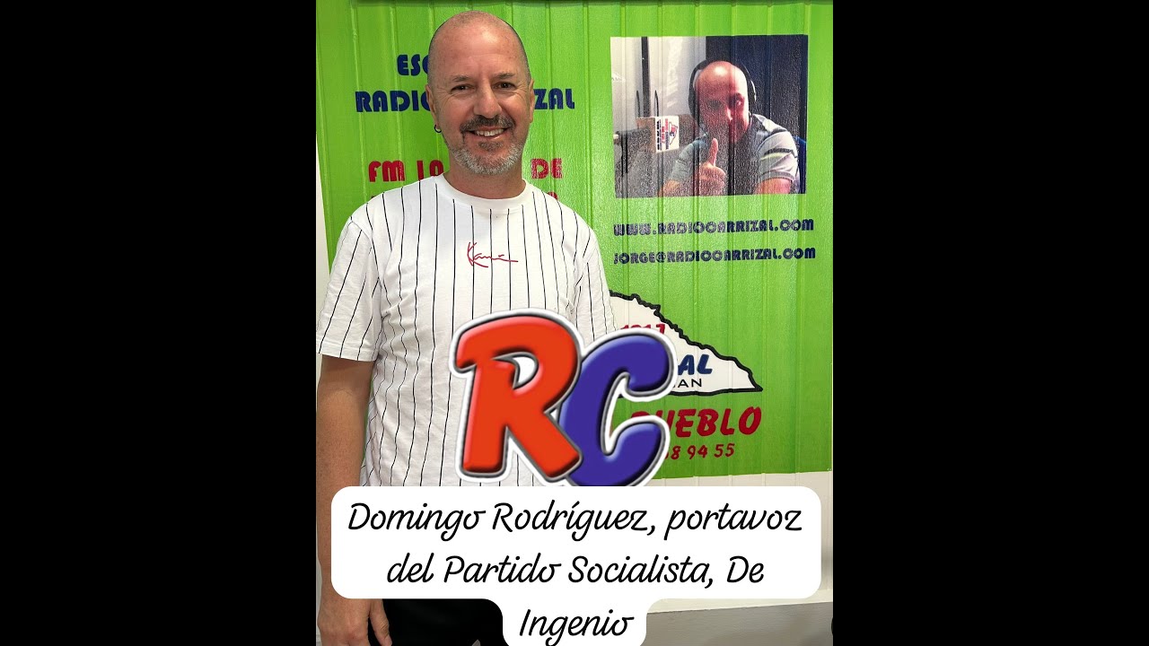 DOMINGO LUIS RODRÍGUEZ PORTAVOZ PSOE INGENIO