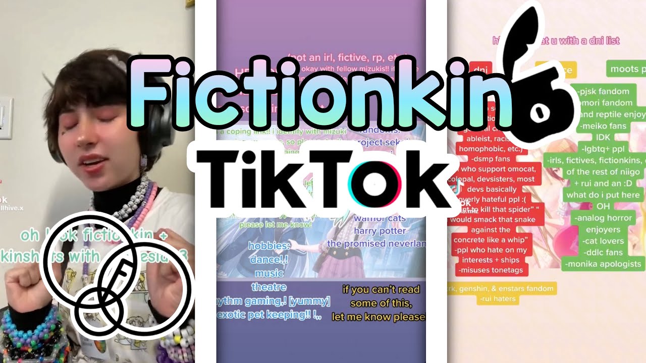 Fictionkin TikToks! #fictionkin #fypシ゚viral #tiktok