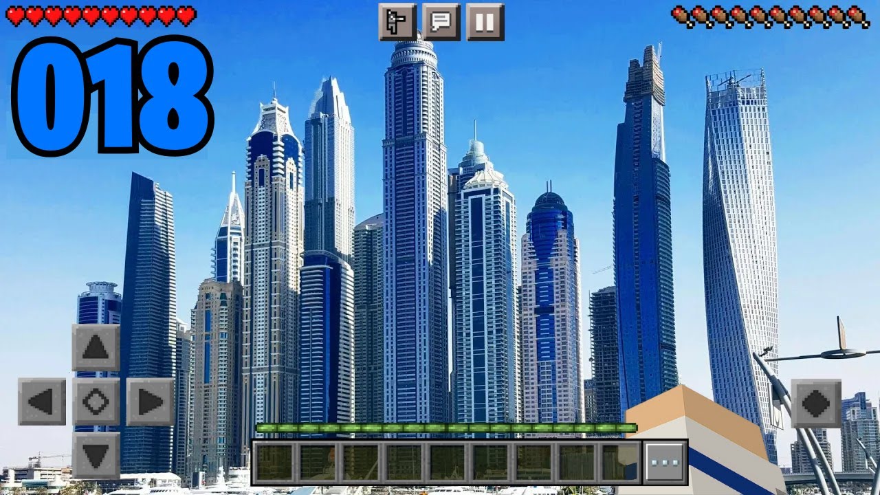 PROJETO PR&Eacute;DIOS MODERNOS NO MINECRAFT!! - Construindo uma Cidade 5 #18