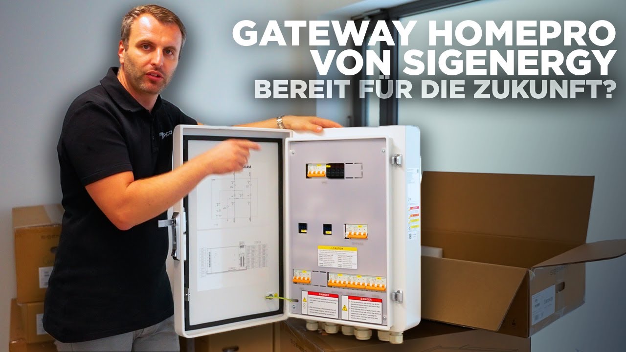 Sigenergy Home Pro Gateway: Die Schaltzentrale deiner Energiezukunft!⚡🏠