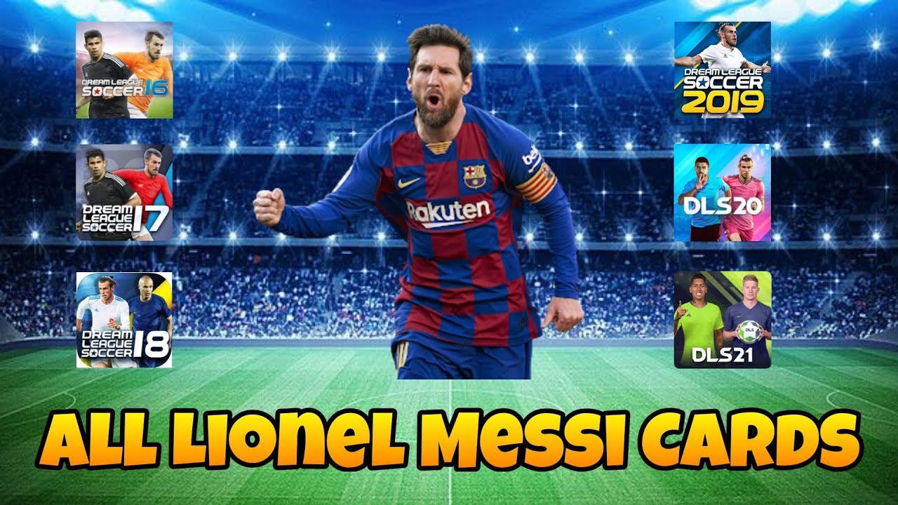 All Lionel Messi Cards from DLS 16 to DLS 21 🃏 | Dream League Soccer