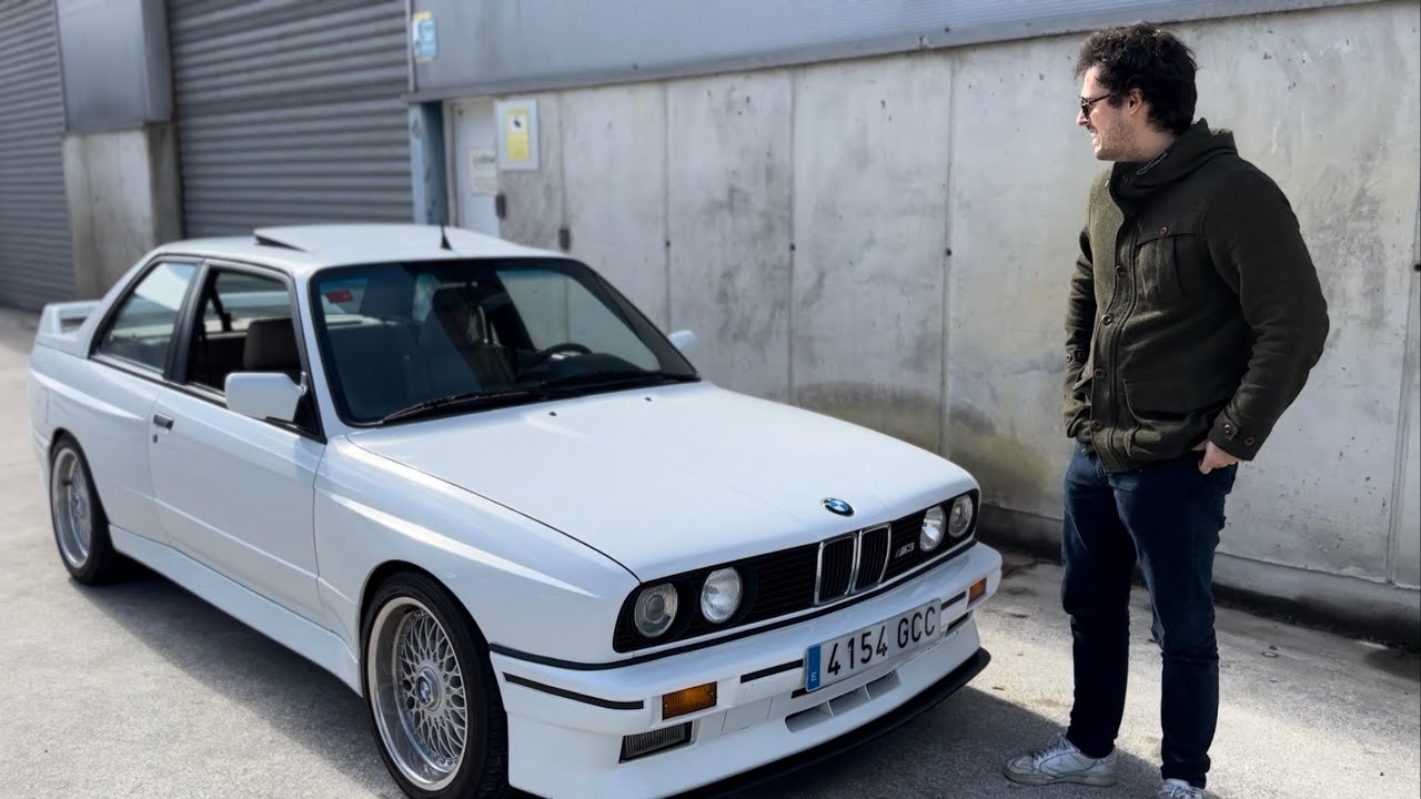 GRABAMOS un BMW M3 E30 de 1988 en DETALLE y salimos a PROBARLO